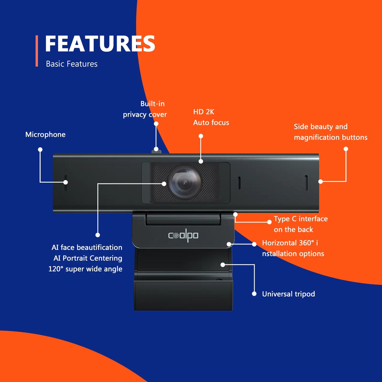 Coolpo AI Huddle Desk Mate