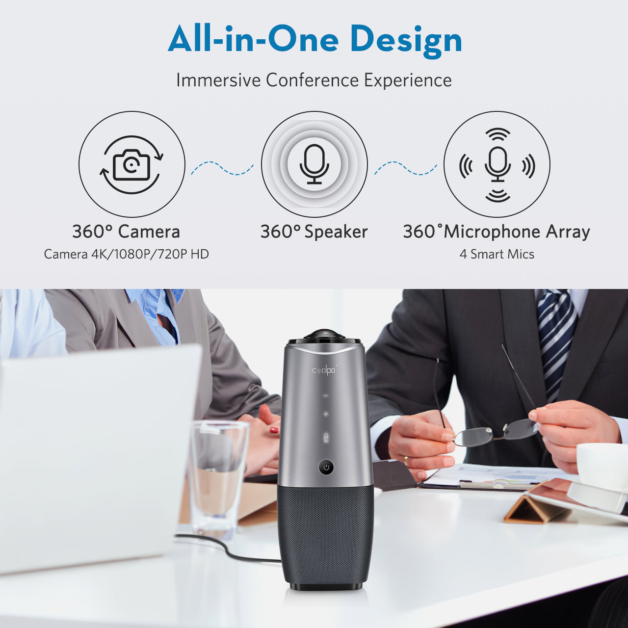 COOLPO AI HUDDLE PANA with Meeting Flex intelligence